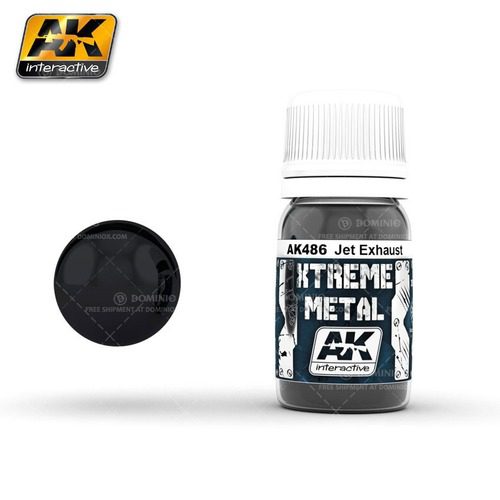 AK486 Xtreme Metal JET EXHAUST 30 ml AK INTERACTIVE