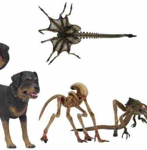 ALIEN 3 ACCESSORY CREATURE PACK ACTION FIGURE NECA 65052