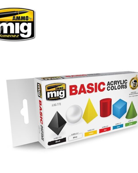 7178 BASIC ACRYLIC COLORS AMMO MIG