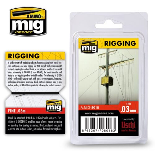 RIGGING – FINE 0.03 MM AMMO MIG 8018