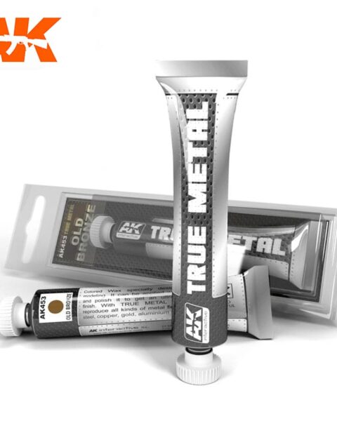 AK453 TRUE METAL: OLD BRONZE  30gr AK INTERACTIVE