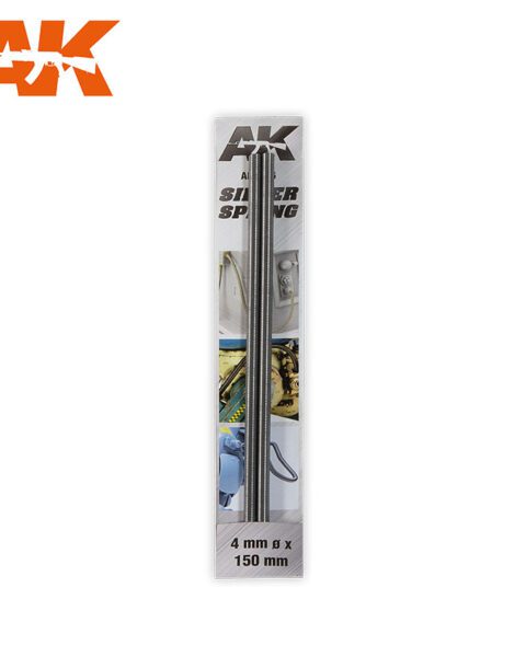 AK9186 SILVER SPRING Ø4mm AK INTERACTIVE