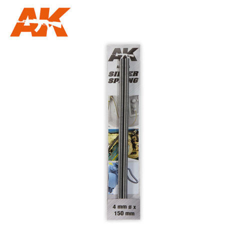 AK9186 SILVER SPRING Ø4mm AK INTERACTIVE