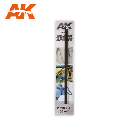 AK9193 BLACK SPRING Ø2mm AK INTERACTIVE