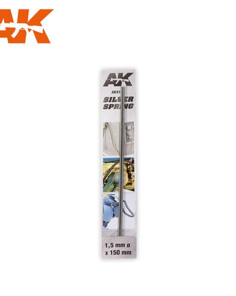 AK9194 SILVER SPRING Ø1,5mm AK INTERACTIVE