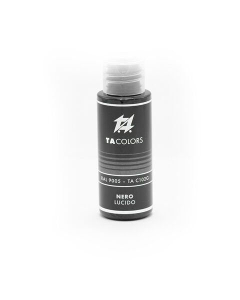 TA-C102G colore acrilico per modellismo 30ml NERO LUCIDO TA Colors