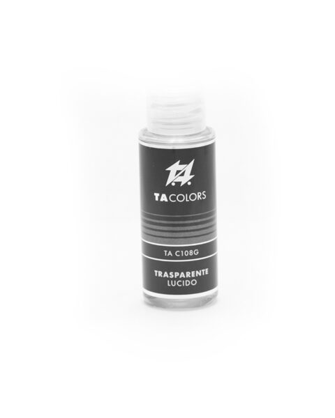 TA-C108G colore acrilico per modellismo 30ml TRASPARENTE LUCIDO TA Colors