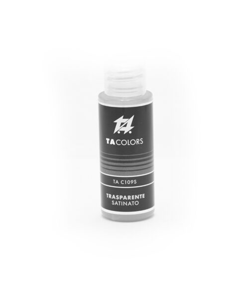 TA-C109S colore acrilico per modellismo 30ml TRASPARENTE SATINATO TA Colors