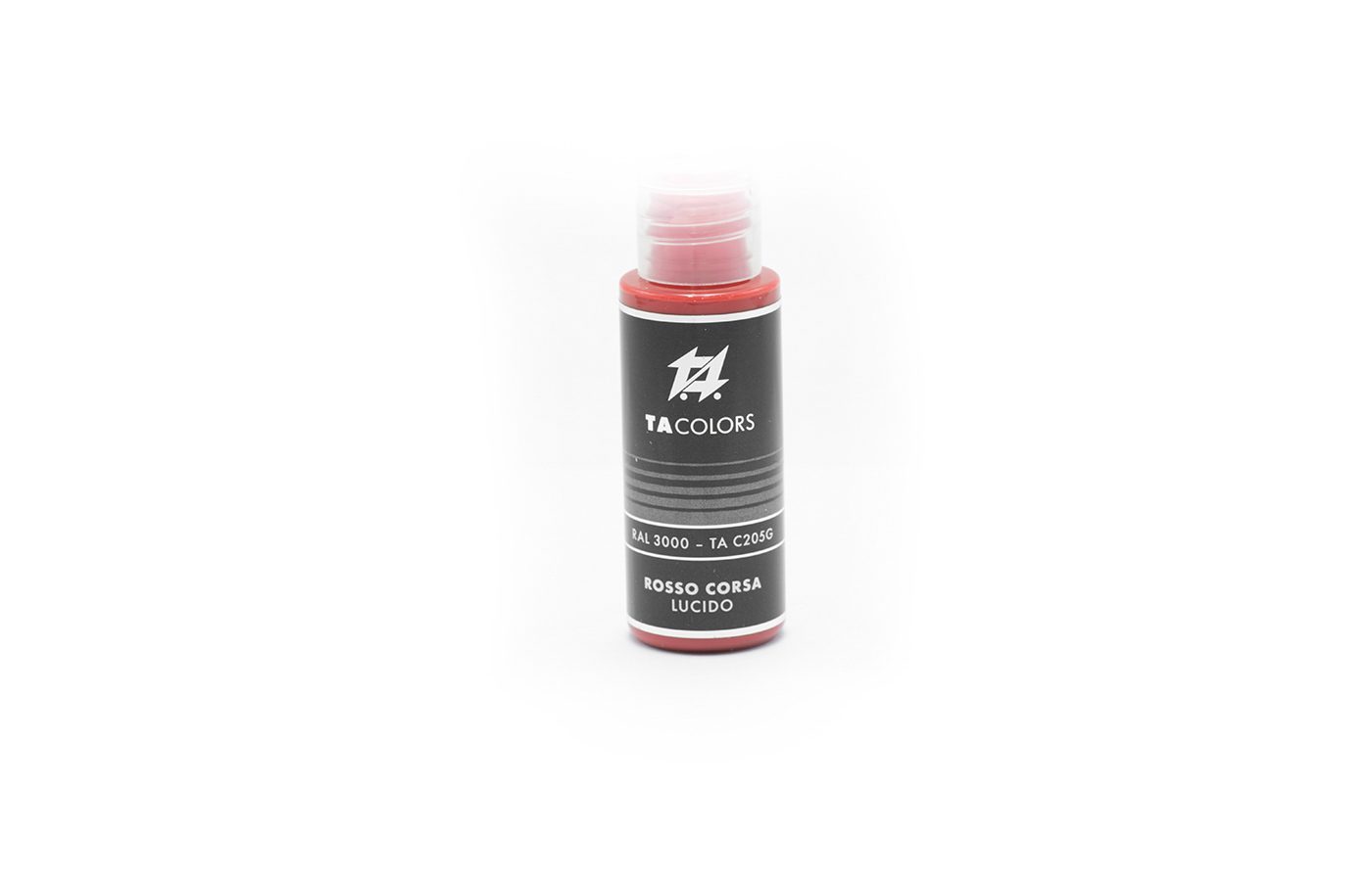 TA-C205G colore acrilico per modellismo 30ml ROSSO CORSA LUCIDO TA Colors