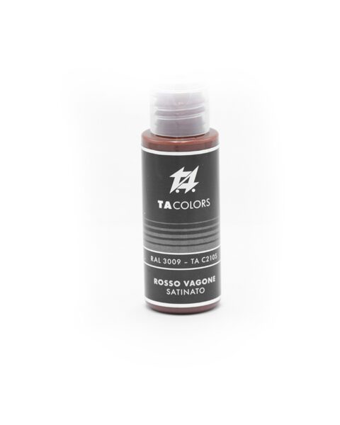 TA-C210S colore acrilico per modellismo 30ml ROSSO VAGONE SATINATO TA Colors