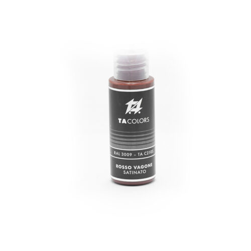 TA-C210S colore acrilico per modellismo 30ml ROSSO VAGONE SATINATO TA Colors