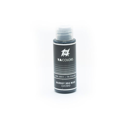 TA-C613G colore acrilico per modellismo 30ml GLOSSY SEA BLUE LUCIDO TA Colors
