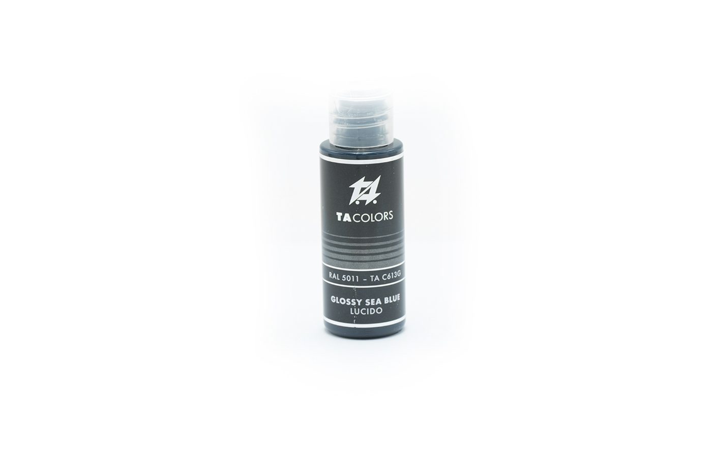 TA-C613G colore acrilico per modellismo 30ml GLOSSY SEA BLUE LUCIDO TA Colors