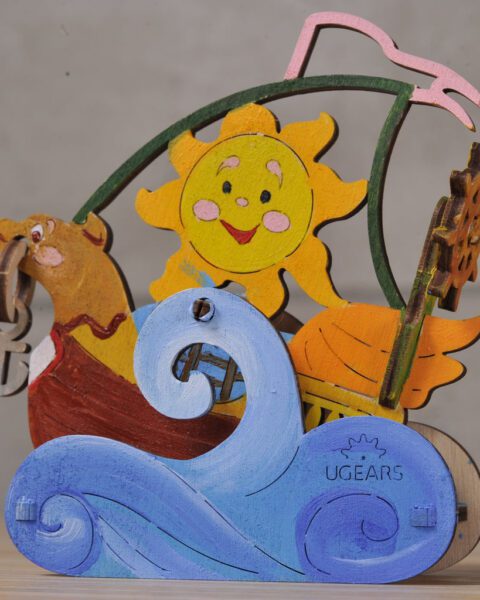 BARCA A VELA SAILBOAT - UGEARS KIDS UG0464