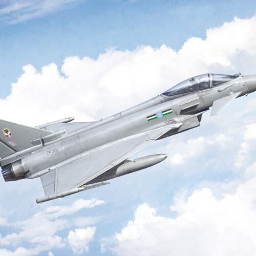 EF-2000 Typhoon In R.A.F. Service scala 1:72 ITALERI 1457