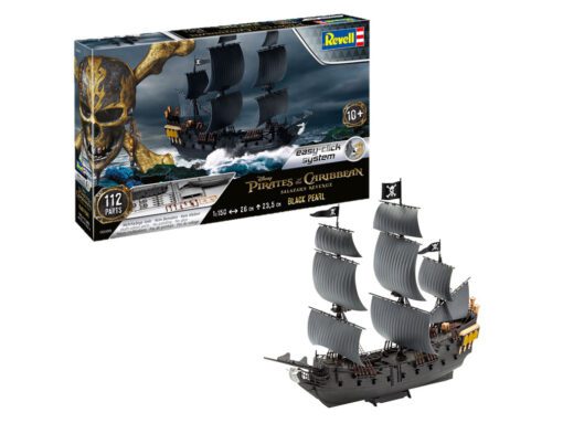 Veliero fantasma Black Pearl scala 1:150 REVELL 05499