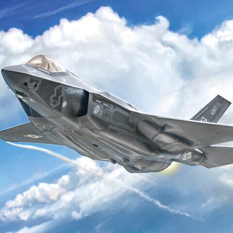 F-35 A LIGHTNING II CTOL version scala 1:72 ITALERI 1409