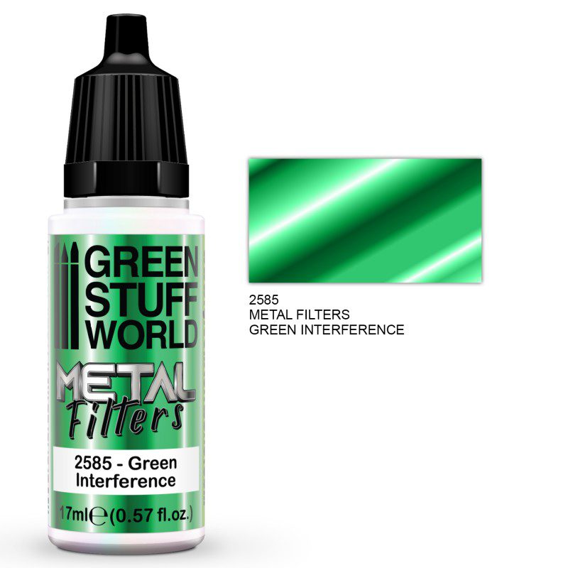 2585 Metal Filters - Green Interference GREEN STUFF WORLD