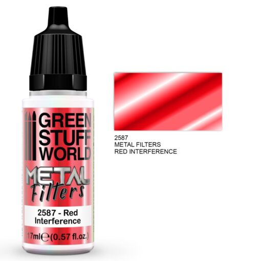 2587 Metal Filters - Red Interference GREEN STUFF WORLD-