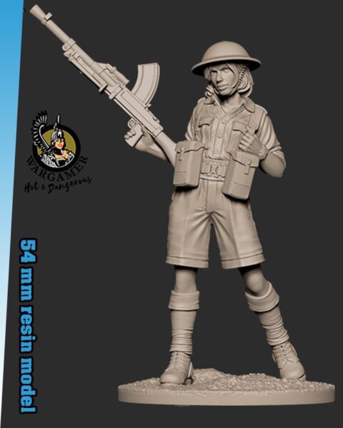 78528 EMMA THE DESERT RAT scala 54 MM HOT AND DAGEROUS
