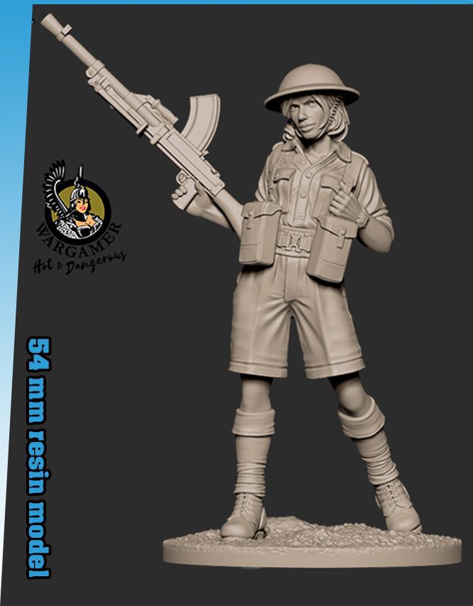 78528 EMMA THE DESERT RAT scala 54 MM HOT AND DAGEROUS