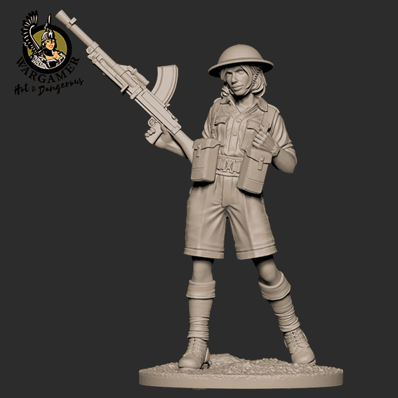 78528 EMMA THE DESERT RAT scala 54 MM HOT AND DAGEROUS - immagine 2