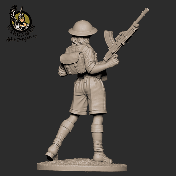 78528 EMMA THE DESERT RAT scala 54 MM HOT AND DAGEROUS - immagine 3