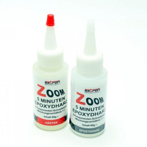 ZOOM 5-Min. Epoxy / 120g 60+60gr 5 minuti EXTRON X3598-120