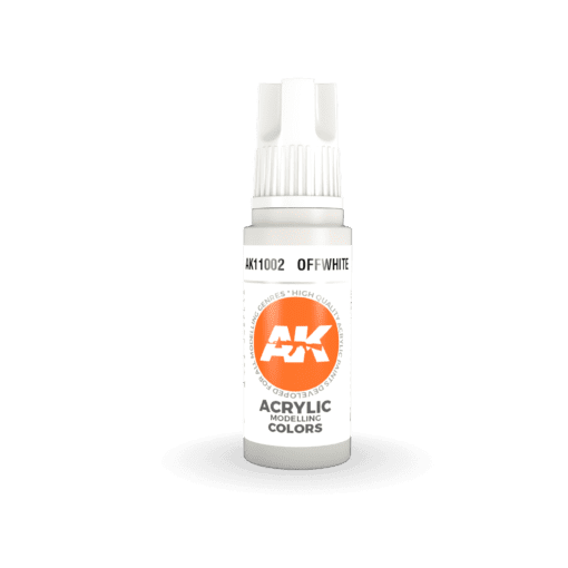 AK11002 3RD. OFFWHITE – STANDARD F.S.27780 17ml colore acrilico per modellismo