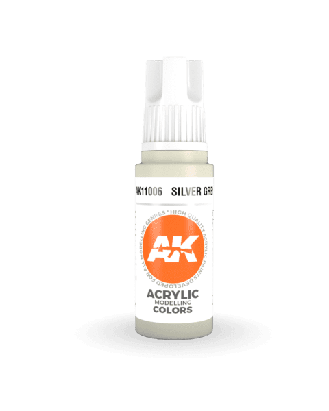 AK11006 3RD. GRIGIO ARGENTO – STANDARD F.S.36622 17ml colore acrilico per modellismo