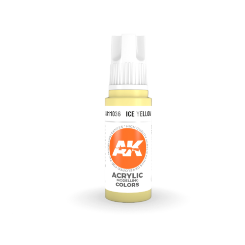 AK11036 3RD. GIALLO GHIACCIO – STANDARD 17ml colore acrilico per modellismo