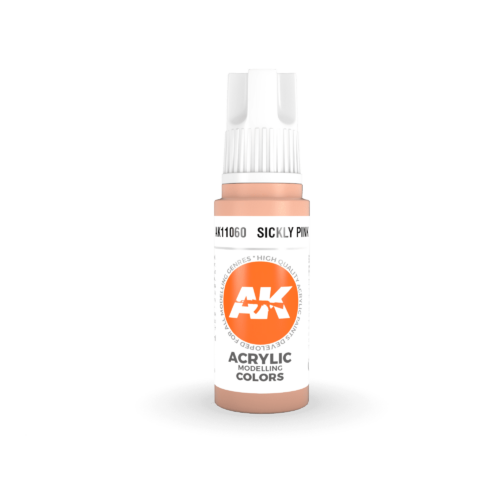 AK11060 3RD. SICKLY PINK – STANDARD F.S.31638 17ml colore acrilico per modellismo