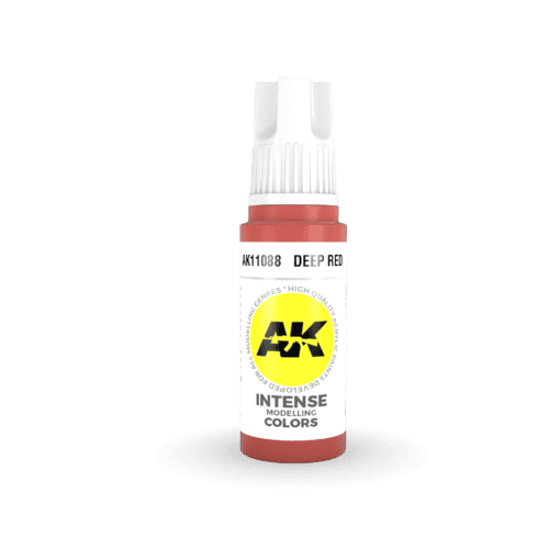 AK11088 3RD. ROSSO PROFONDO - INTENSO 17ml colore acrilico per modellismo