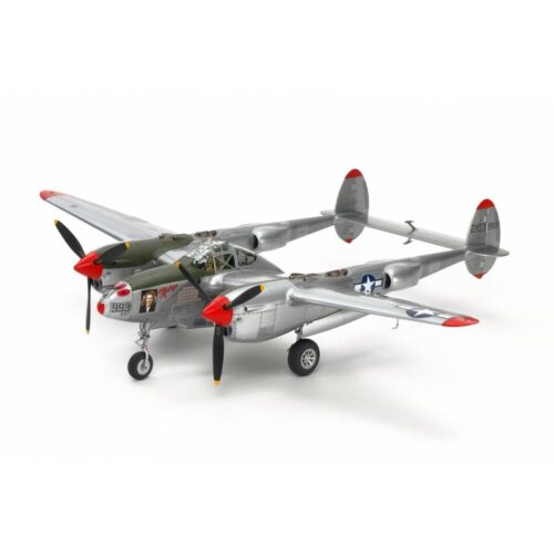 Lockheed P-38 J Lightning kit di montaggio scala 1:48 Tamiya 61123