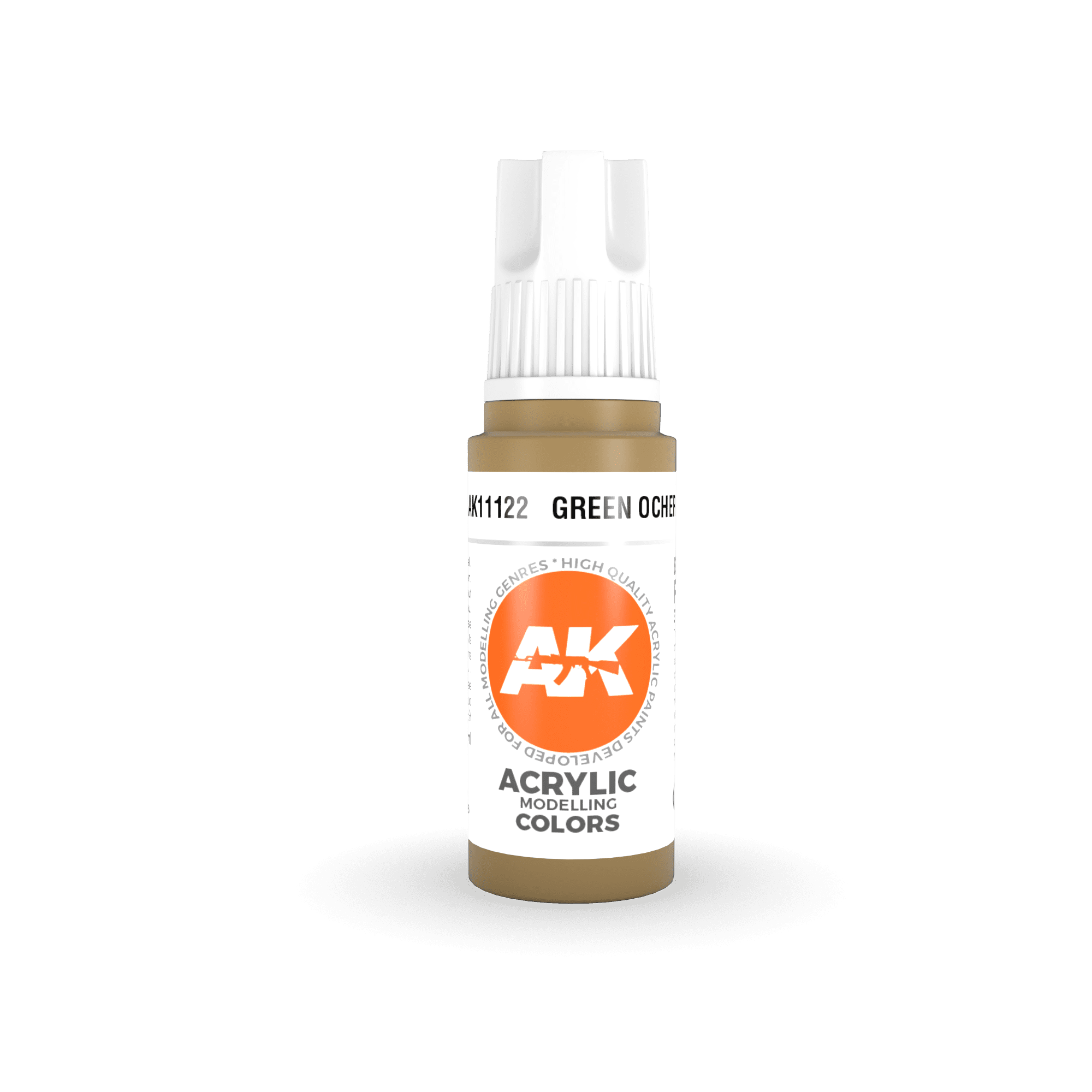 AK11122 3RD. OCRA VERDE – STANDARD 17ml colore acrilico per modellismo