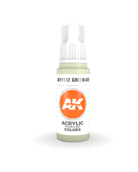 AK11132 3RD. VERDE-GRIGIO – STANDARD F.S. 34414 17ml colore acrilico per modellismo