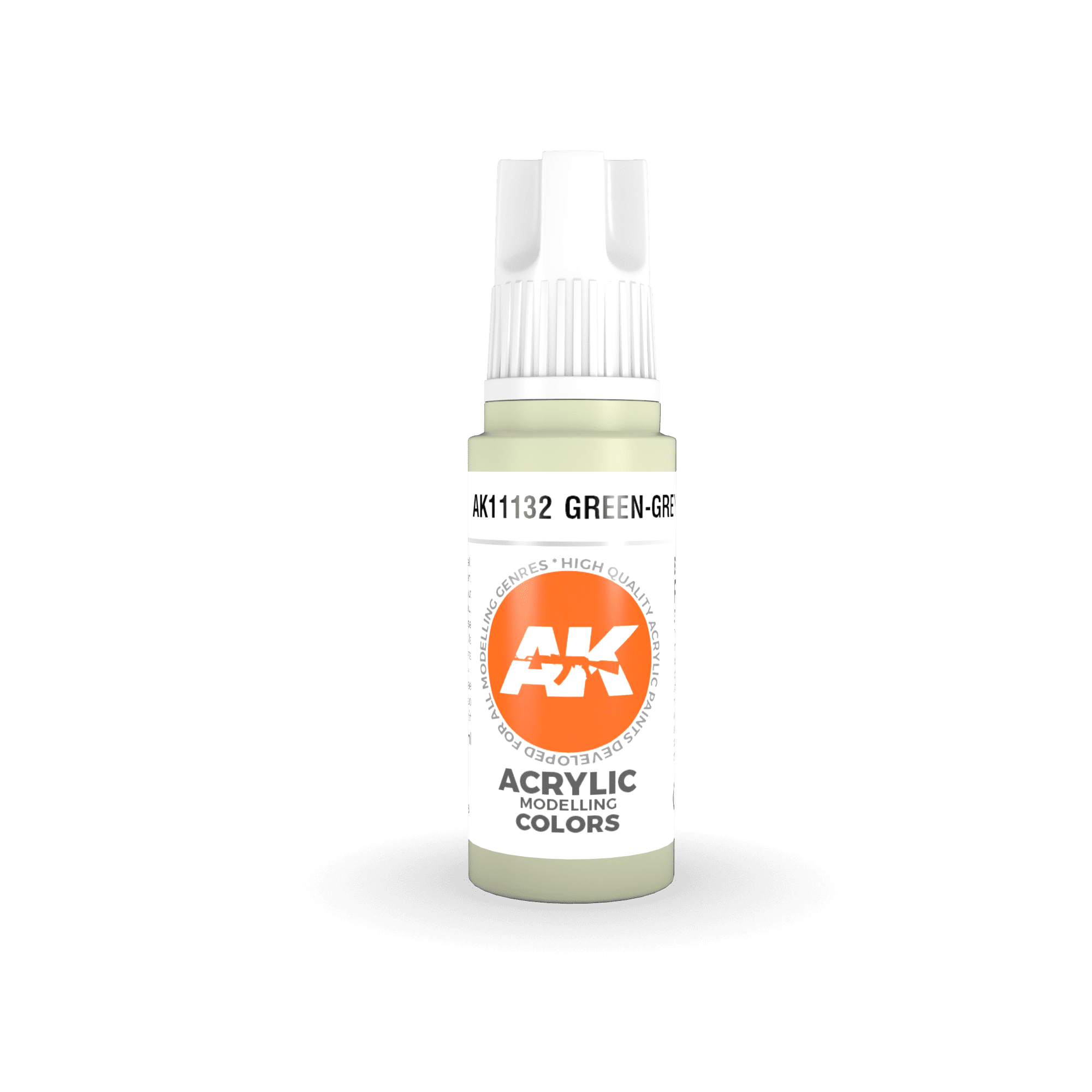AK11132 3RD. VERDE-GRIGIO – STANDARD F.S. 34414 17ml colore acrilico per modellismo