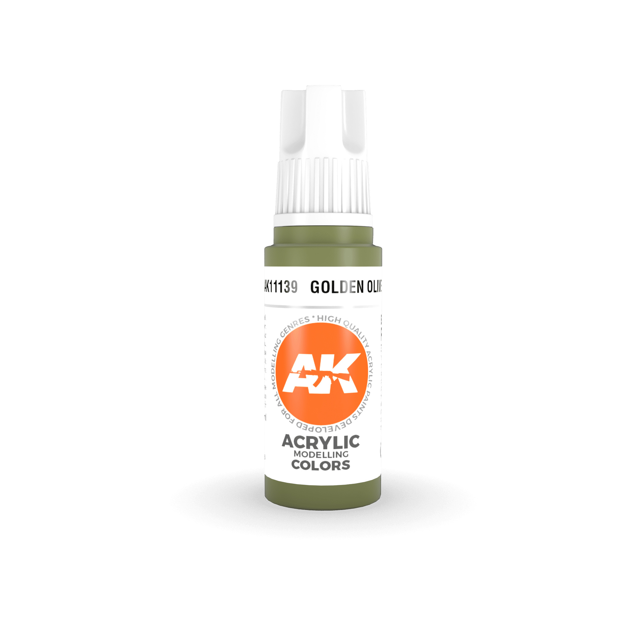 AK11139 3RD. OLIVA D'ORO – STANDARD 17ml colore acrilico per modellismo