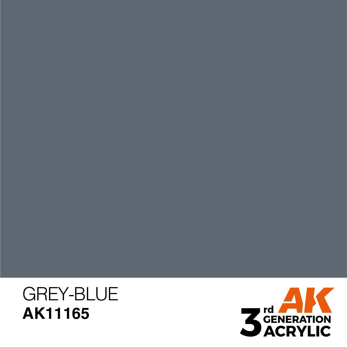 AK11165 3RD.GRIGIO-BLU – STANDARD F.S. 35177 17ml colore acrilico per modellismo - immagine 2