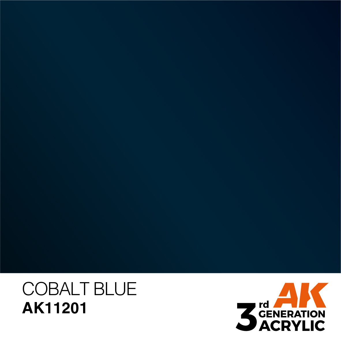 AK11201 3RD. BLU COBALTO – METALLIZZATO 17ml colore acrilico per modellismo - immagine 2