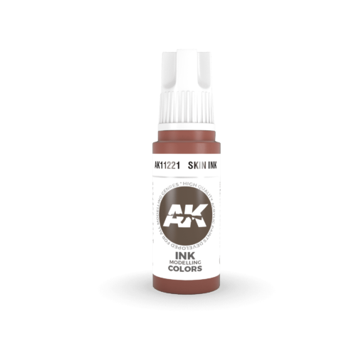 AK11221 3RD. PELLE – INCHIOSTRO 17ml colore acrilico per modellismo