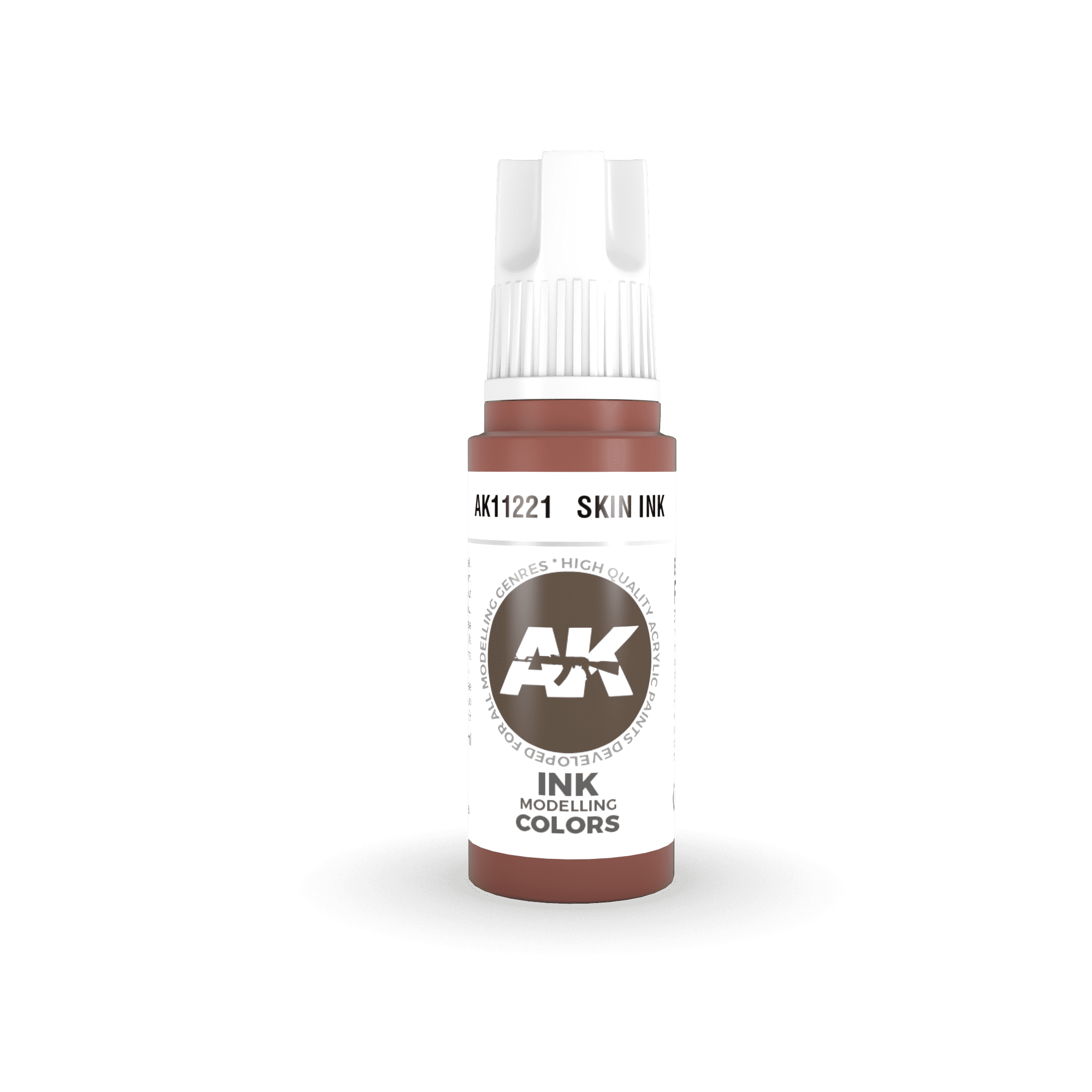 AK11221 3RD. PELLE – INCHIOSTRO 17ml colore acrilico per modellismo