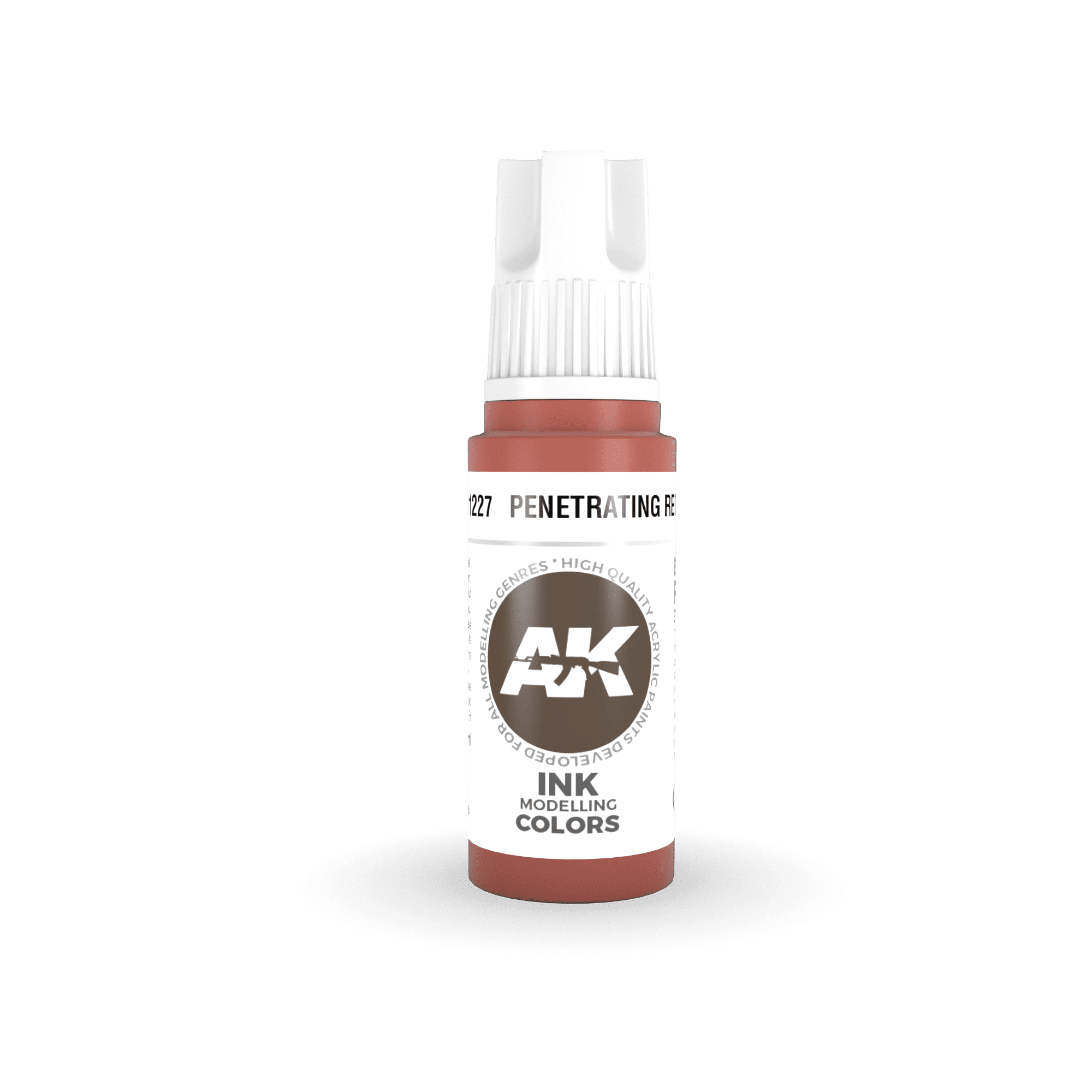 AK11227 3RD. ROSSO PENETRANTE – INCHIOSTRO 17ml colore acrilico per modellismo
