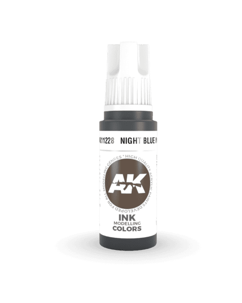 AK11228 3RD. BLU NOTTE – INCHIOSTRO 17ml colore acrilico per modellismo