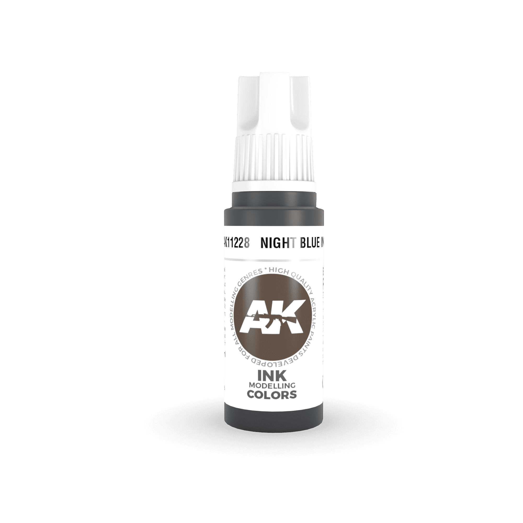 AK11228 3RD. BLU NOTTE – INCHIOSTRO 17ml colore acrilico per modellismo