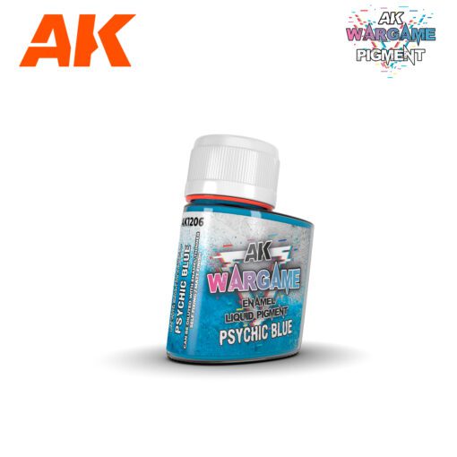 AK1206 PSYCHIC BLUE – ENAMEL LIQUID PIGMENT AK INTERACTIVE