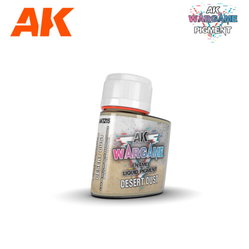 AK1215 DESERT DUST – ENAMEL LIQUID PIGMENT AK INTERACTIVE