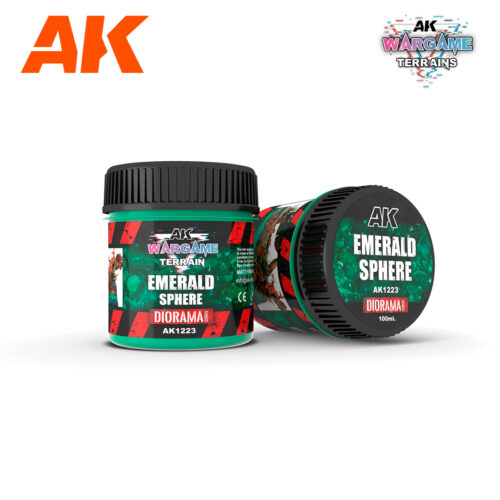 AK1223 EMERALD SPHERE – WARGAME TERRAINS – 100ML AK INTERACTIVE