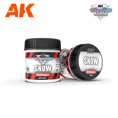AK1227 SNOW – WARGAME TERRAINS – 100ML AK INTERACTIVE