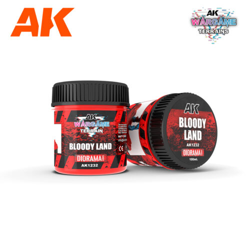 AK1232 BLOODY LAND – WARGAME TERRAINS – 100ML AK INTERACTIVE